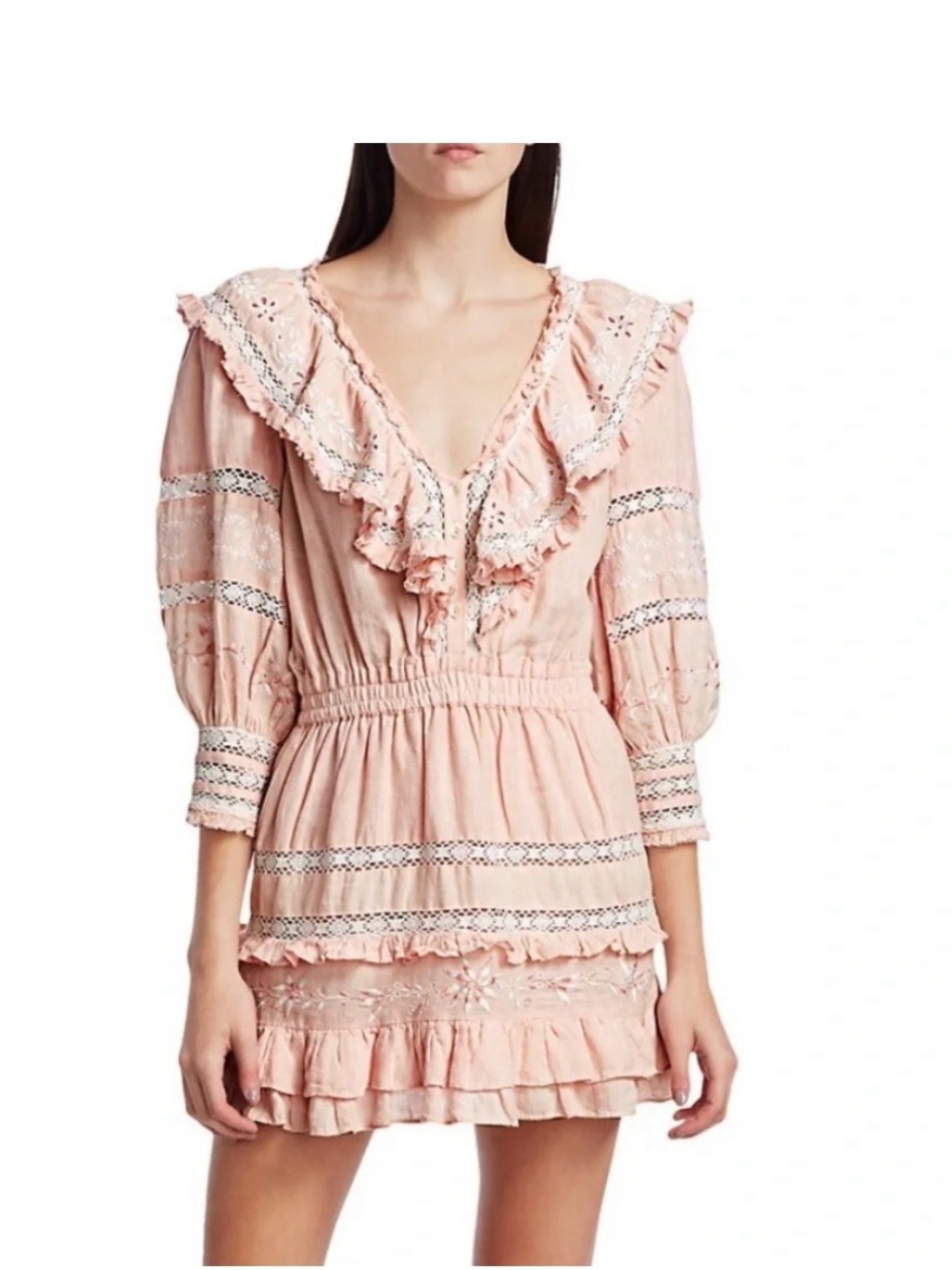 Loveshackfancy Deacon Pink Dress